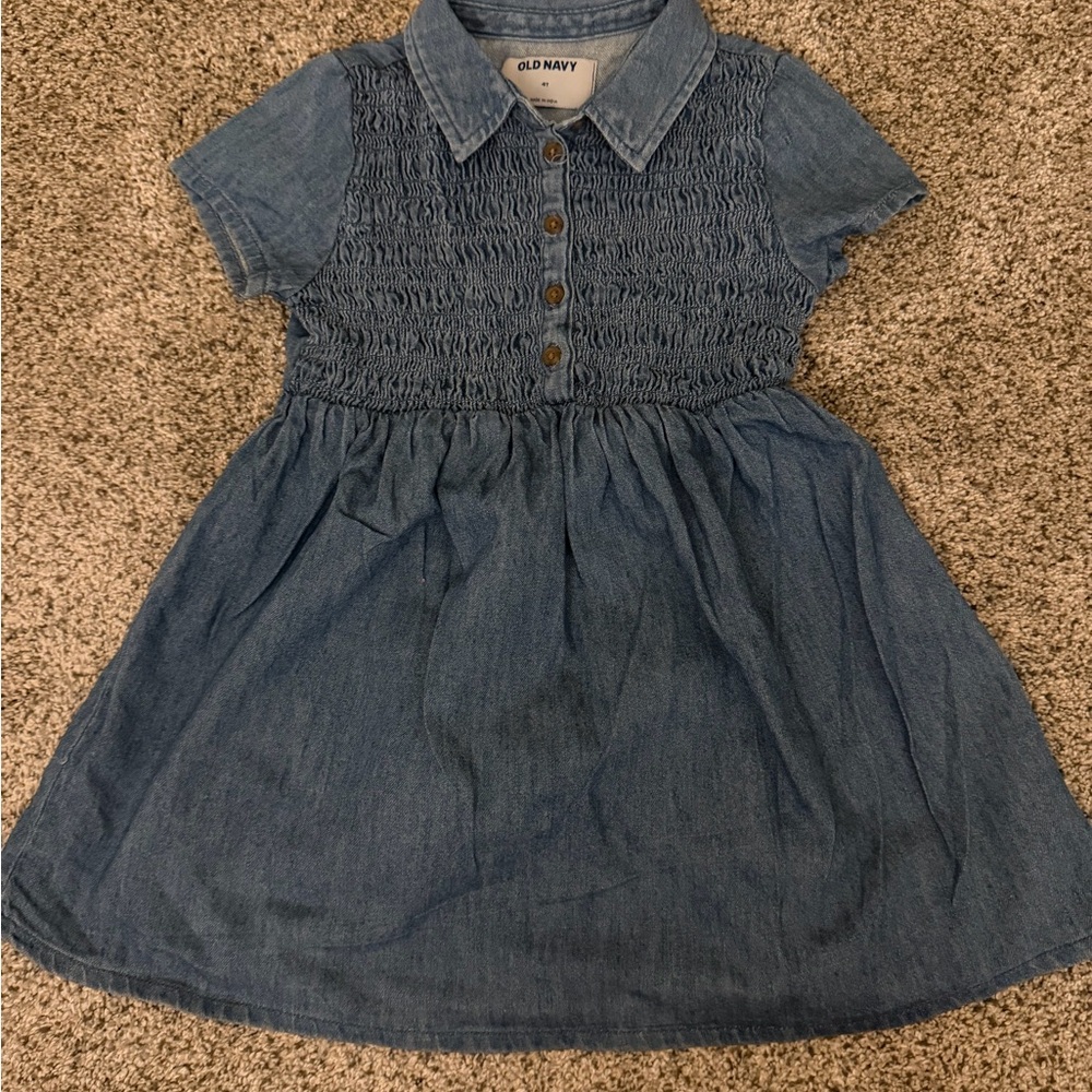 Old Navy Kids Blue Denim Dress‎